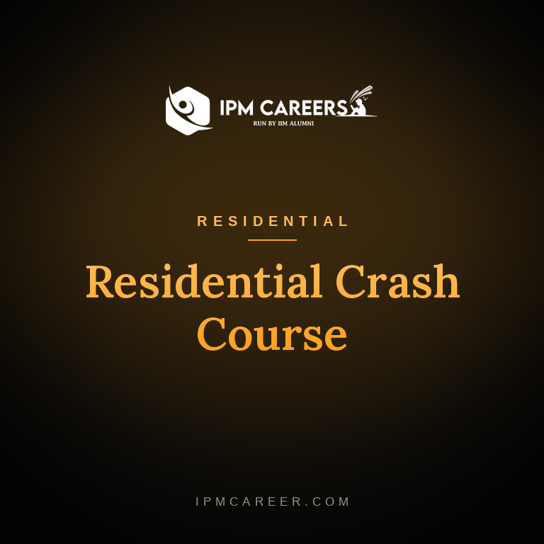 Residential Crash Course