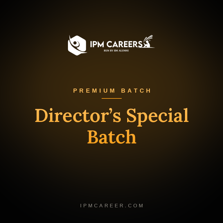 Director’s Special Batch
