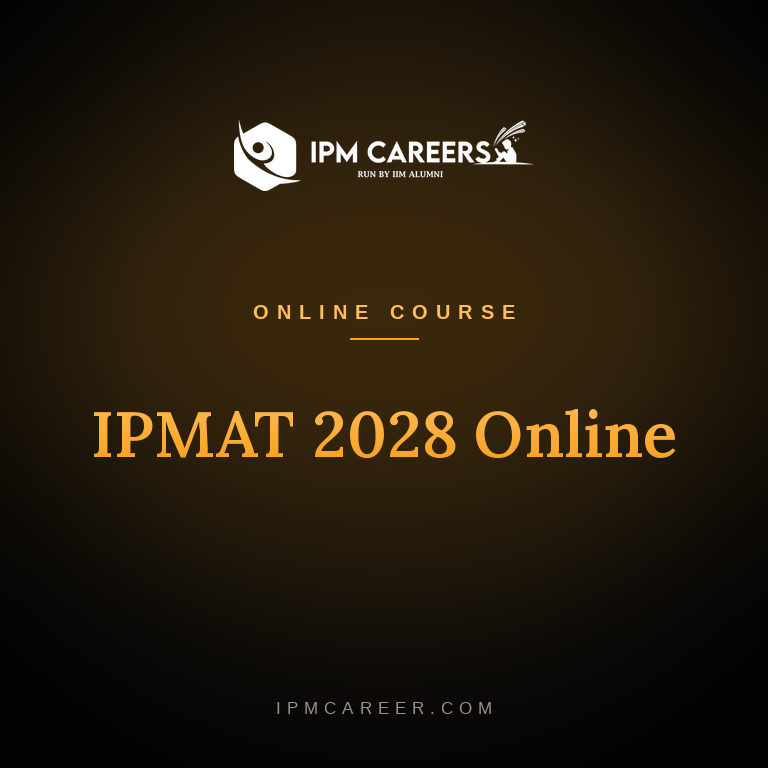 IPMAT 2028 Online Course