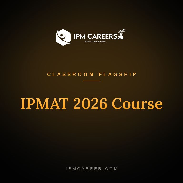 IPMAT 2026 Course